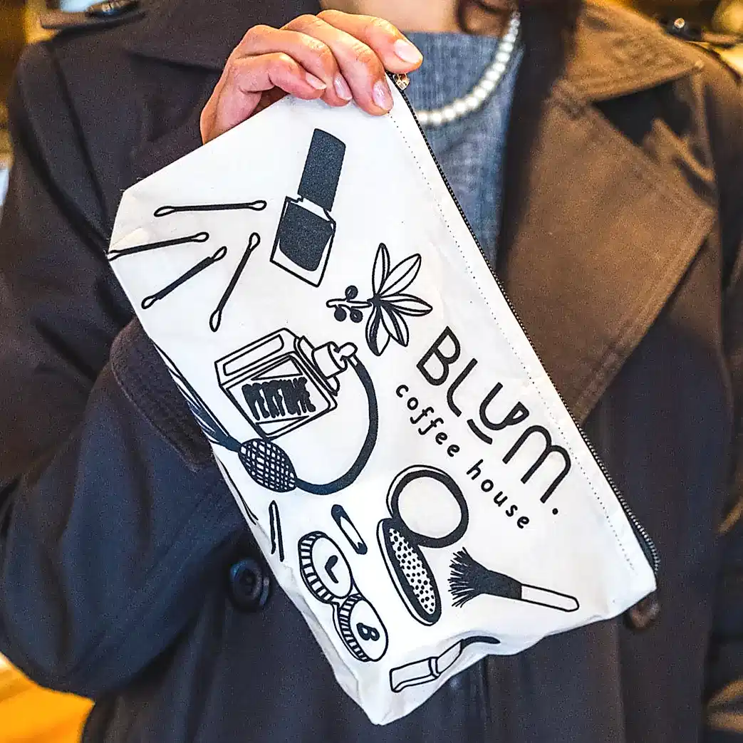 Blum Mini Makyaj Çantası-Gözlük Kılıfı - blumcoffeehouse